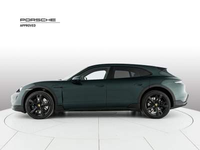 Porsche Taycan 4S Cross Turismo Verde usata Milano