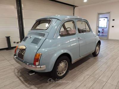 Fiat 500 (110 F) FRANCIS LOMBARDI MY CAR-TETTO RIGIDO(1969) Blu/Azzurro usata Grumello del Monte