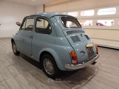 Fiat 500 (110 F) FRANCIS LOMBARDI MY CAR-TETTO RIGIDO(1969) Blu/Azzurro usata Grumello del Monte