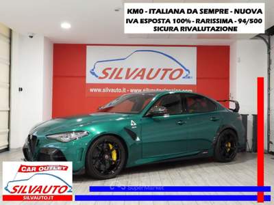 Alfa Romeo Giulia GTAM 2.9 V6 BI-TURBO 540CV - KM0 - PERFETTA (2022) Verde usata Grumello del Monte