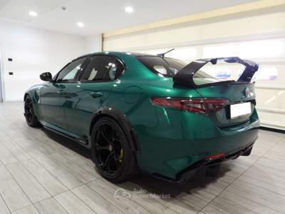 Alfa Romeo Giulia GTAM 2.9 V6 BI-TURBO 540CV - KM0 - PERFETTA (2022) Verde usata Grumello del Monte