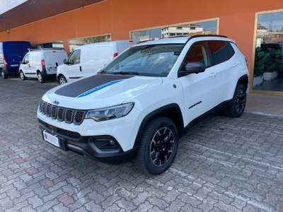 Jeep Compass PHEV AT6 4xe Trailhawk Telec. 360 Bianco usata Gozzano