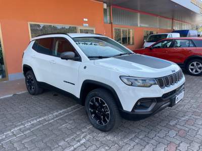Jeep Compass PHEV AT6 4xe Trailhawk Telec. 360 Bianco usata Gozzano