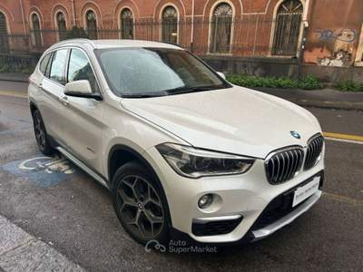 BMW X1 Sdrive18d auto Bianco usata CAGLIARI