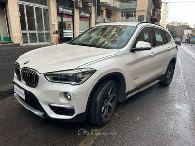 BMW X1 Sdrive18d auto Bianco usata CAGLIARI