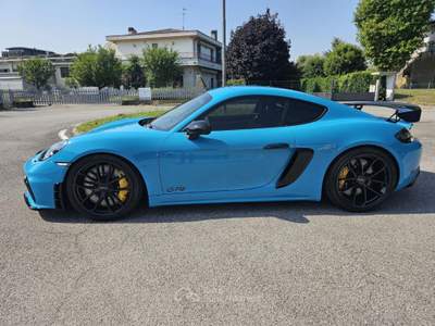 Porsche 718 718 Cayman 4.0 GT4 Blu/Azzurro usata Dolo