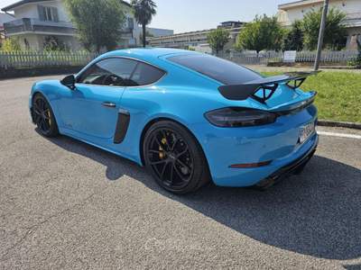 Porsche 718 718 Cayman 4.0 GT4 Blu/Azzurro usata Dolo