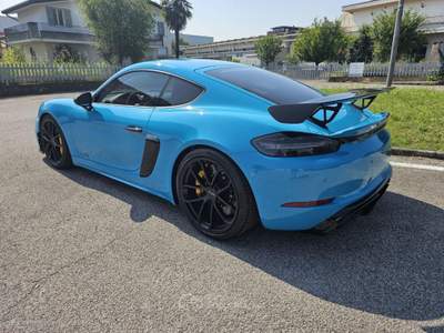 Porsche 718 718 Cayman 4.0 GT4 Blu/Azzurro usata Dolo