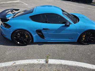 Porsche 718 718 Cayman 4.0 GT4 Blu/Azzurro usata Dolo