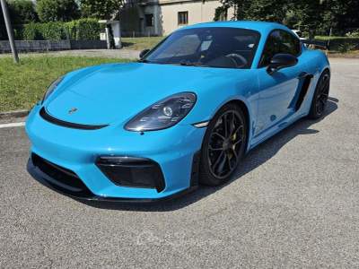 Porsche 718 718 Cayman 4.0 GT4 Blu/Azzurro usata Dolo