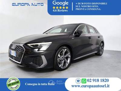 Audi A3 SPB 30 TDI S tronic S line Nero usata Paderno Dugnano