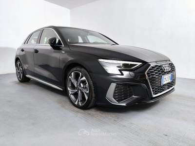 Audi A3 SPB 30 TDI S tronic S line Nero usata Paderno Dugnano
