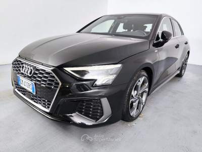 Audi A3 SPB 30 TDI S tronic S line Nero usata Paderno Dugnano