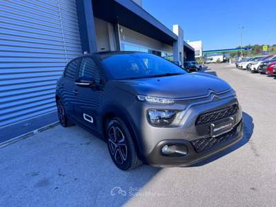 Citroen C3 SHINE pack 83cv NAVI LINK MIRROR OK NEOPATENTATO Grigio usata Sant'Angelo in vado