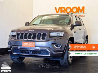Jeep Cherokee Grand Cherokee 3.0 V6 CRD 250 CV Multijet II Overland Grigio usata Tortolì