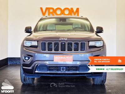 Jeep Cherokee Grand Cherokee 3.0 V6 CRD 250 CV Multijet II Overland Grigio usata Tortolì
