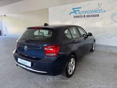 BMW Serie 1 116d Bmw 116D 2.0 Diesel 115cv Automatica 5P Blu/Azzurro usata Pompei