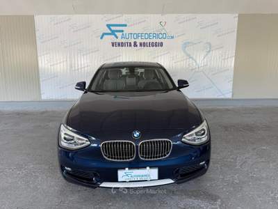 BMW Serie 1 116d Bmw 116D 2.0 Diesel 115cv Automatica 5P Blu/Azzurro usata Pompei