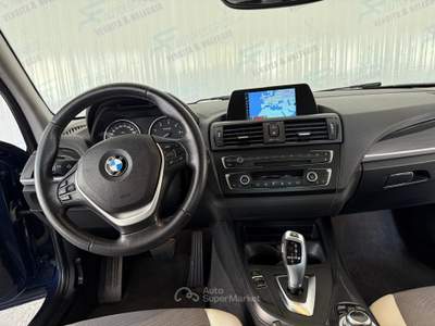 BMW Serie 1 116d Bmw 116D 2.0 Diesel 115cv Automatica 5P Blu/Azzurro usata Pompei