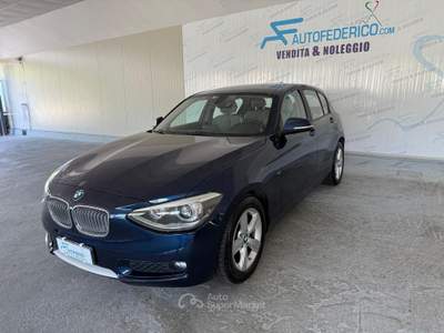 BMW Serie 1 116d Bmw 116D 2.0 Diesel 115cv Automatica 5P Blu/Azzurro usata Pompei