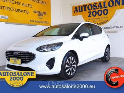 Ford Fiesta 1.1 75 CV GPL 5 porte Titanium NEOPATENTATI Bianco usata San Biagio di Callalta