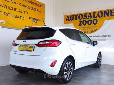 Ford Fiesta 1.1 75 CV GPL 5 porte Titanium NEOPATENTATI Bianco usata San Biagio di Callalta