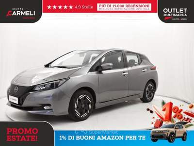 Nissan Leaf 40kWh Acenta CVT Grigio usata Coccaglio