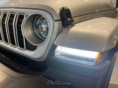 Jeep Wrangler Unlimited 4×e 2.0 atx sahara Argento usata Verona