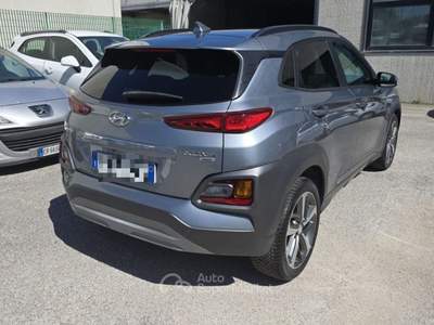 Hyundai Kona 1.6 CRDI 136 CV 4WD DCT Style ANCONA Grigio usata Recanati