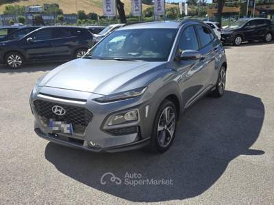 Hyundai Kona 1.6 CRDI 136 CV 4WD DCT Style ANCONA Grigio usata Recanati