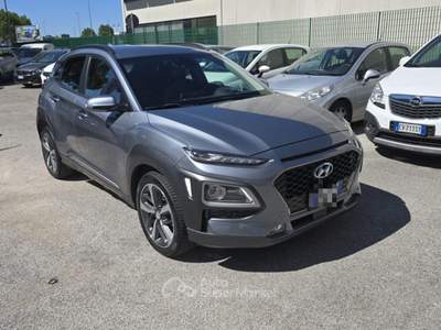 Hyundai Kona 1.6 CRDI 136 CV 4WD DCT Style ANCONA Grigio usata Recanati