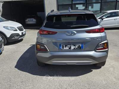 Hyundai Kona 1.6 CRDI 136 CV 4WD DCT Style ANCONA Grigio usata Recanati