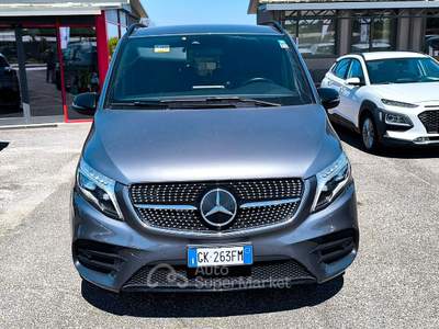 Mercedes-Benz Classe V 300D EXCLUSIVE LUNGO 6 POSTRI CAMERA APPLE PANO Grigio usata Pomezia