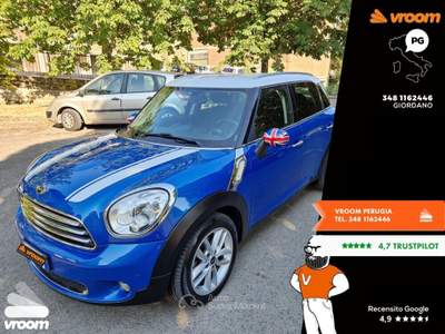 MINI Countryman Mini 2.0 Cooper D Countryman Automatica Blu/Azzurro usata Perugia