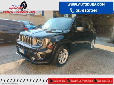Jeep Renegade Renegade 1.3 T4 150 CV C/AUT. Limited NO VINCOLI FINANZIARI Nero usata Nichelino