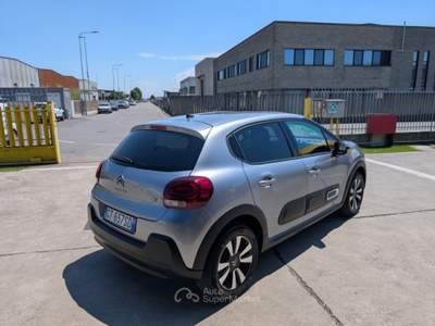 Citroen C3 PureTech 110 S&S Max - OK NEOPATENTATI Argento usata Cremosano
