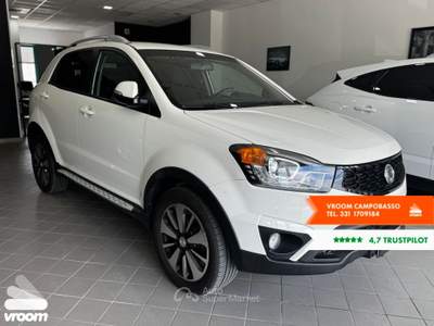 SsangYong Korando Korando 2.0 e-XDi 149 CV 2WD MT Value Bianco usata Campobasso
