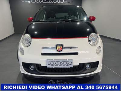 Abarth 500 C C 1.4 Turbo T-Jet MTA Bicolore Bianco usata Atena lucana