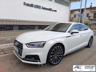 Audi A5 A5 SPB 2.0 TDI 190CV cl.d qu. S line ed. Bianco usata Cassano allo Ionio