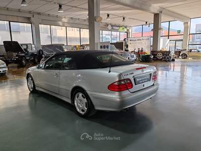 Mercedes-Benz CLK 200 K CABRIO 4 POSTI Argento usata PISTOIA