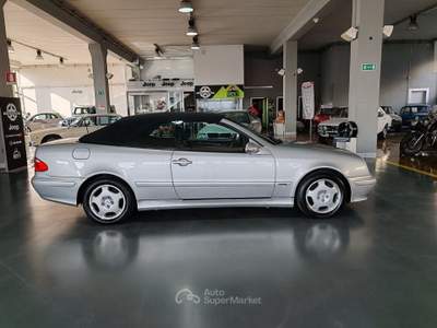 Mercedes-Benz CLK 200 K CABRIO 4 POSTI Argento usata PISTOIA