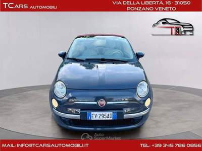 Fiat 500 FIAT 500C CABRIO 1.2 BENZINA EURO 6 Grigio usata ponzano veneto