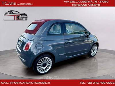 Fiat 500 FIAT 500C CABRIO 1.2 BENZINA EURO 6 Grigio usata ponzano veneto