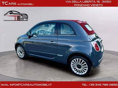 Fiat 500 FIAT 500C CABRIO 1.2 BENZINA EURO 6 Grigio usata ponzano veneto