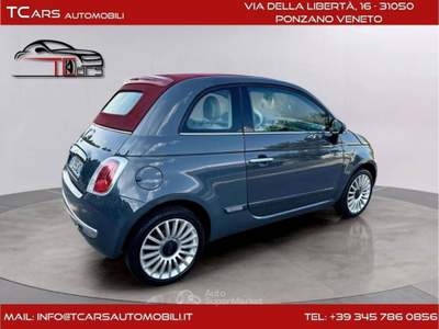Fiat 500 FIAT 500C CABRIO 1.2 BENZINA EURO 6 Grigio usata ponzano veneto