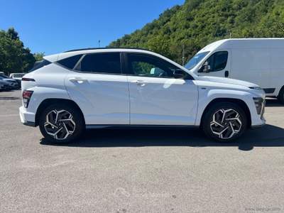 Hyundai Kona Kona HEV 1.6 DCT NLine Bianco usata RIETI