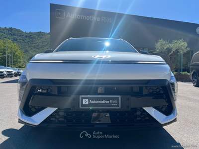 Hyundai Kona Kona HEV 1.6 DCT NLine Bianco usata RIETI