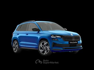 Skoda Karoq 2.0 TDI EVO SCR DSG SportLine Blu/Azzurro usata San Martino Buon Albergo