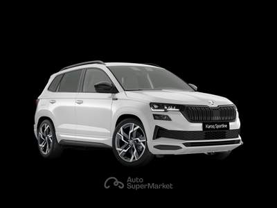 Skoda Karoq 2.0 TDI EVO SCR DSG SportLine Argento usata San Martino Buon Albergo