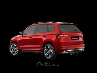 Skoda Karoq 2.0 TDI EVO SCR DSG SportLine Rosso usata San Martino Buon Albergo